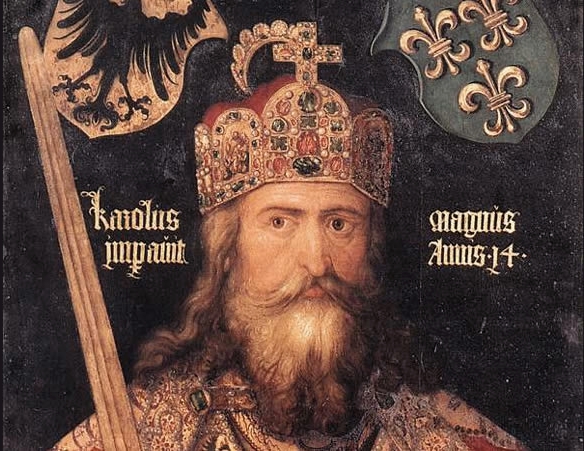 加洛林王朝开国君主查理曼（Charlemagne）