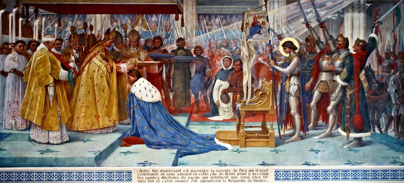 查理七世加冕，身后既是圣女贞德