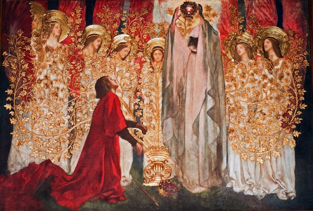 Edwin Austin Abbey, The Quest for the Holy Grail 