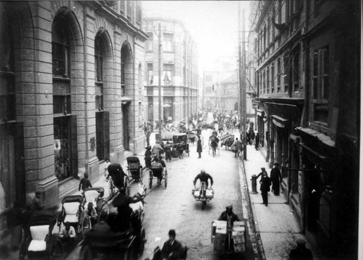1880年的上海街头