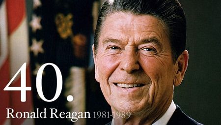 罗纳德·里根 Ronald Reagan 美国第40任总统，来源：the White House