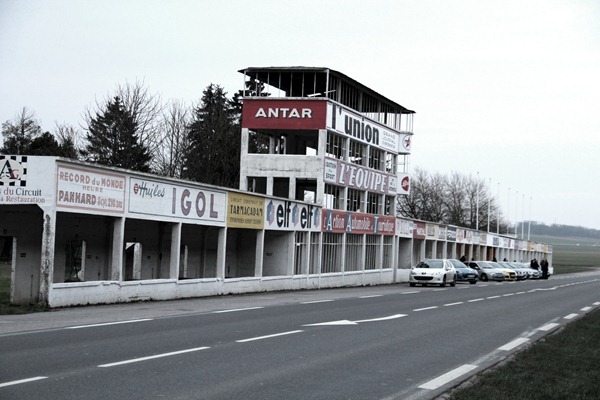 三角形赛道兰斯-舸（Circuit de Reims-Gueux），图片来源：谢晓燕