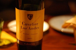 UNICO的house wine：Cuvelier Los Andes Coleccion
