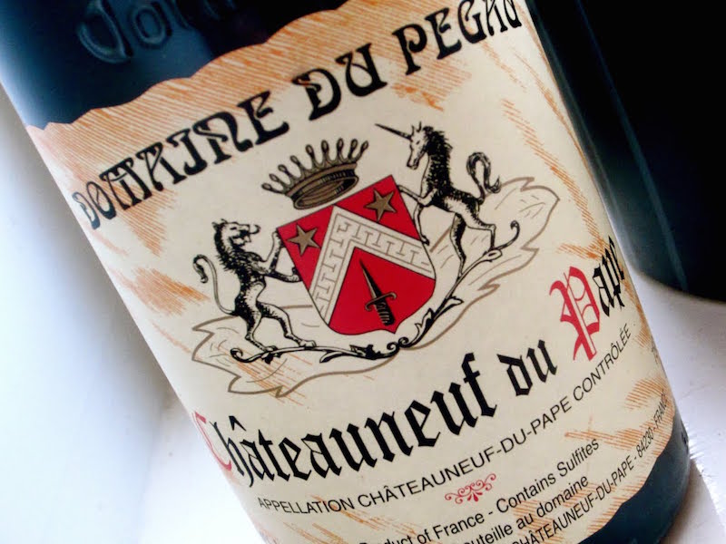 Domaine du Pegau的教皇新堡葡萄酒