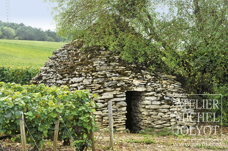 南部香槟酒园，隐藏在Les Riceys葡萄园里的石头房子（Cadole）