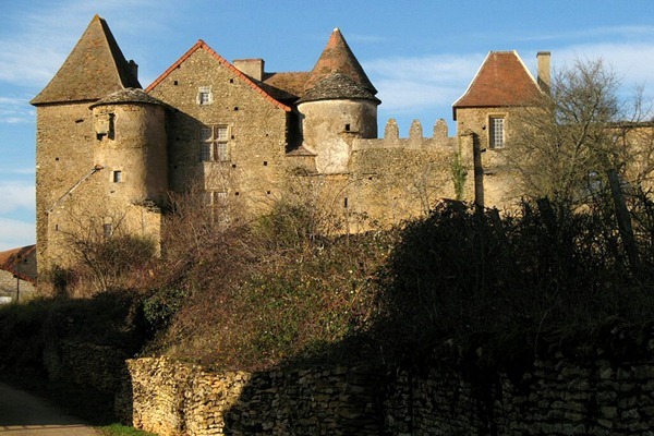 比西上弗雷的古堡（Château de Bissy-sur-Fley）