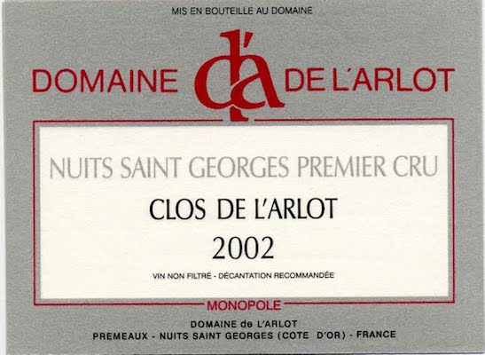 Domaine de l'arlot - Clos de l'Arlot blanc 2002