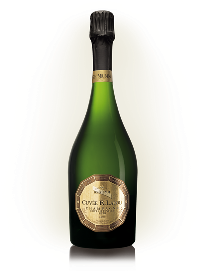 玛姆香槟最高端的雷内·拉露特酿（cuvée René Lalou）年份香槟，来源：Mumm
