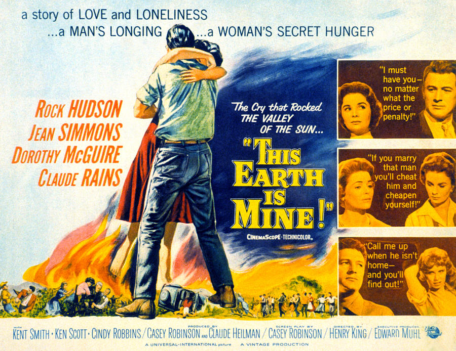 This Earth is Mine海报，主演：Rock Hudson，Jean Simmons